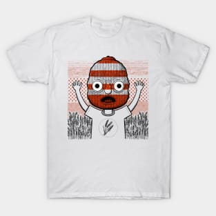 Surreal Harvest Wicker Child Outline T-Shirt